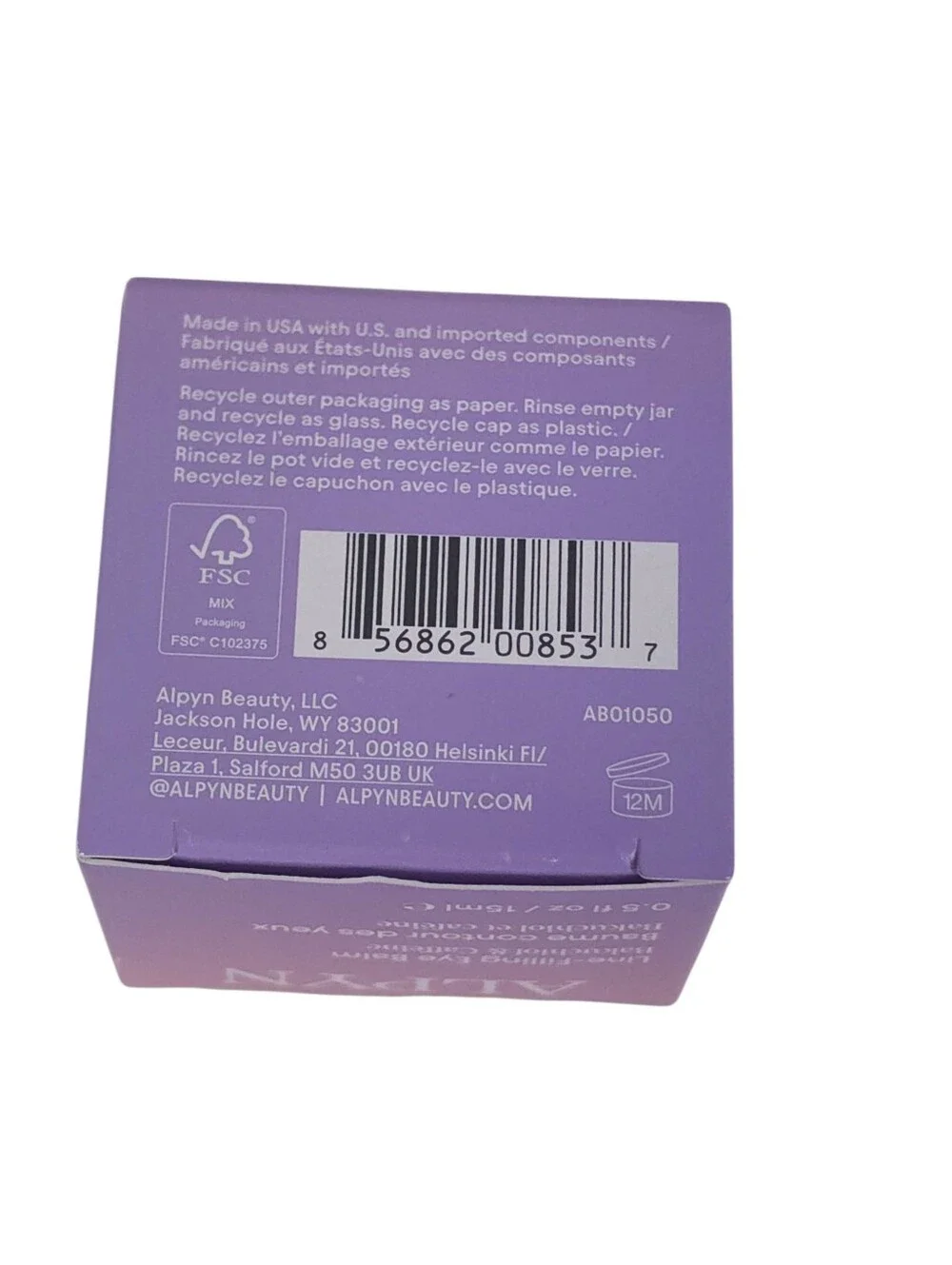 Alpyn Line-Filling Eye Balm